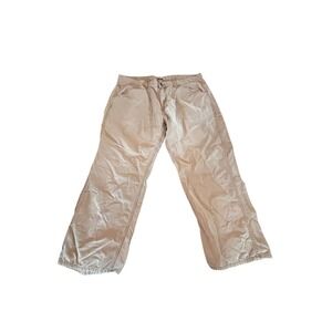 Blue Mountain‎ Mens Tan Khaki Cotton Canvas Carpenter Utility Work Pants 40x30